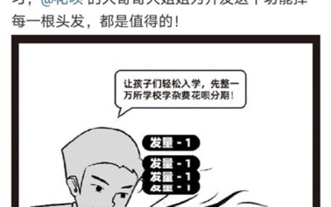 花呗新上线的功能太强大了 支持学杂费分期