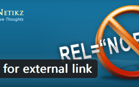 WordPress让网站为站外链接自动添加nofollow属性
