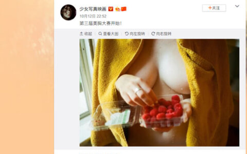 微博正规车 第三届美胸大赛开始了 大饱眼福吧