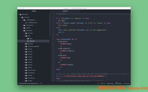 Atom 代码编辑器 文本编辑器