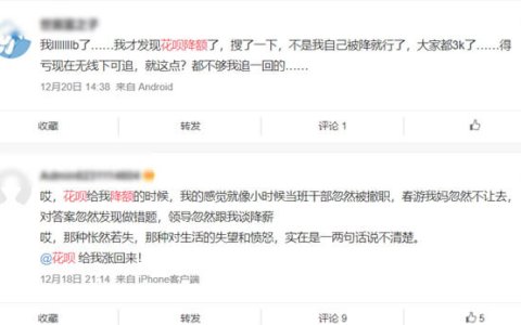 花呗调整部分年轻用户额度 你的花呗降额了吗？